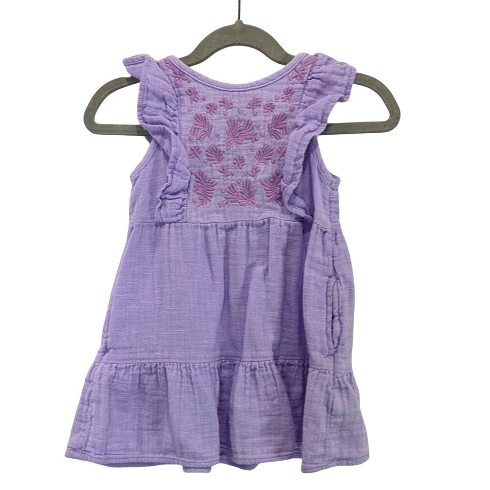 Cat & Jack Dress with Floral Embroidery Girls 2T